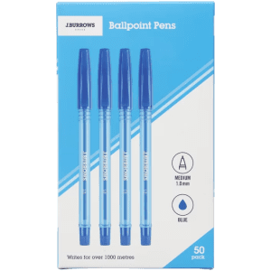 Blue Pens x 50