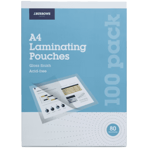 100 x A4 Laminating Pouches