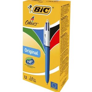 Bic 4 color pens - 12 pk