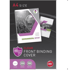 GBC Binding covers 200 Micron - 100 pk