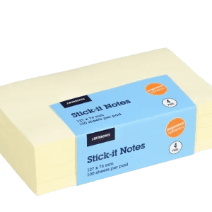 Sticky notes 76x127 mm - 4pk