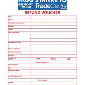 Refund Slip