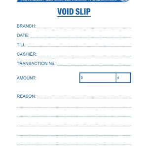 Void Slips