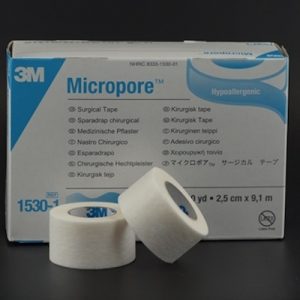 Micropore White 25mm x 9.1m - for a roll