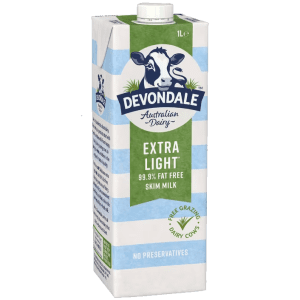Devondale UHT Skim Milk 1L