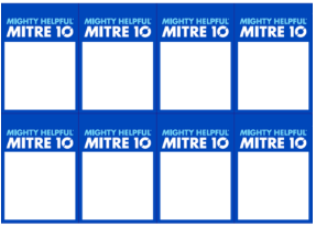 Mighty Helpful Ticket - A7 8up (landscape)